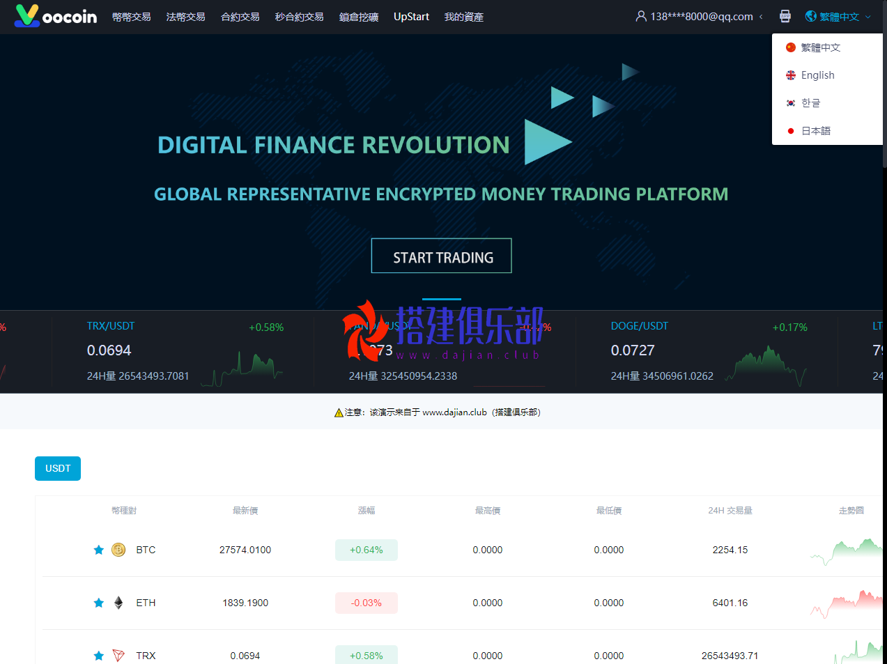 四语言交易所-最新申购质押挖矿自发币