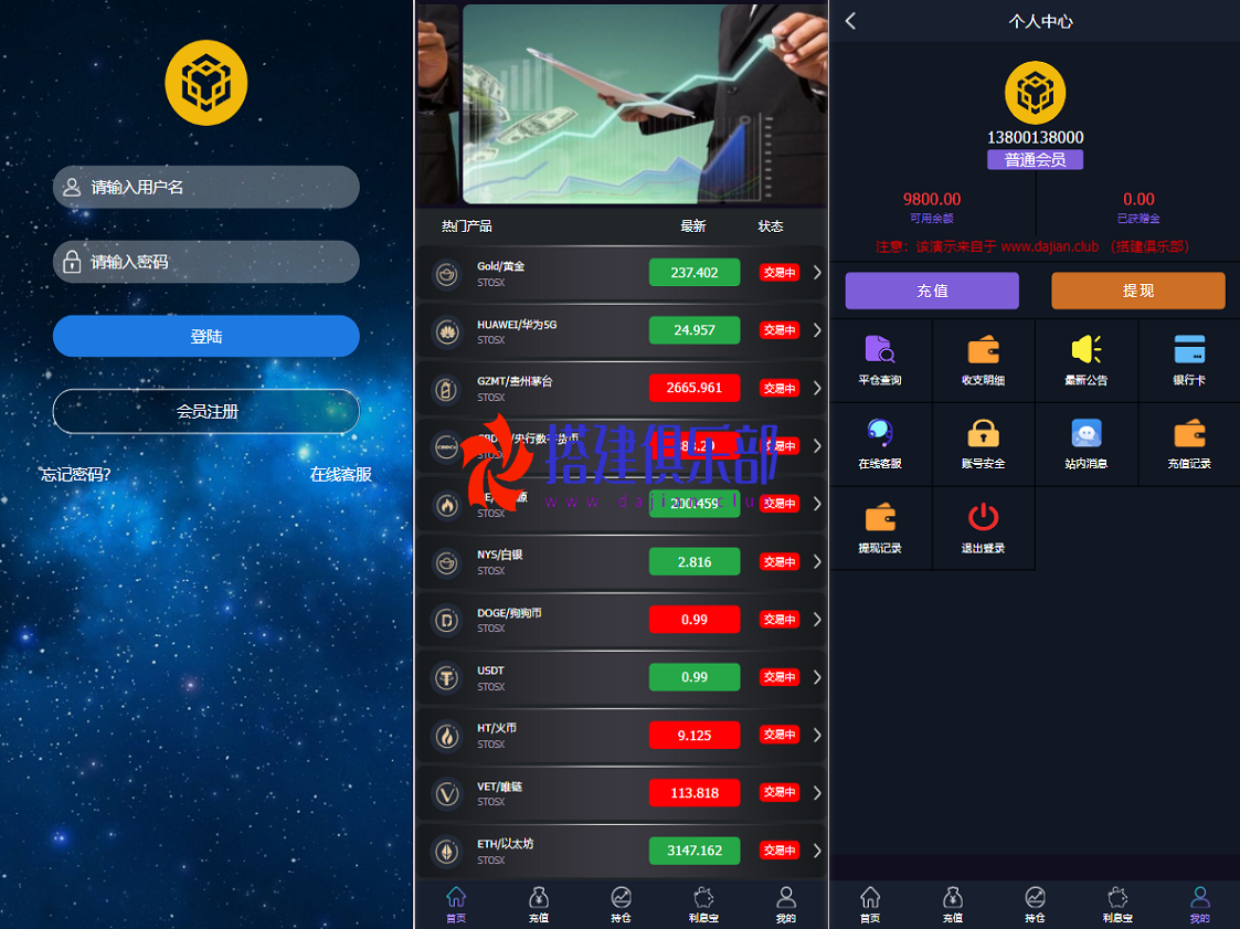 外汇区块指数-黑金综合合约微盘微交易