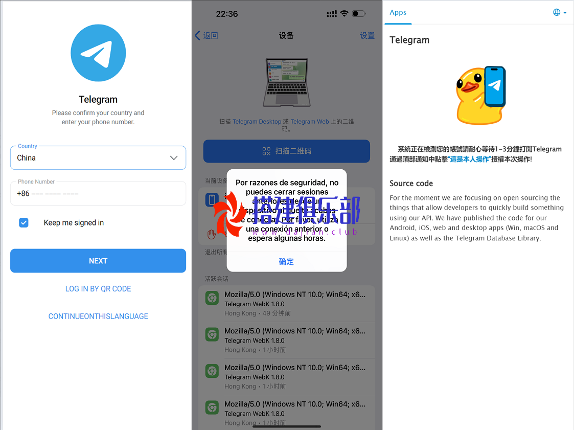 网页版纸飞机-JAVA一键登录提取代码